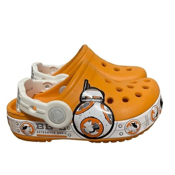 Crocs‎ Star Wars BB-8 Droid Shoes Children’s 4-5 - Picture 1 of 9